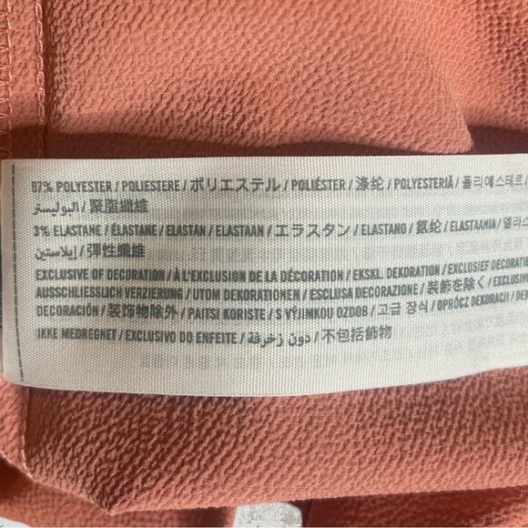 Abercrombie & Fitch Pleated Swing Blouse Size Medium - Picture 9 of 11